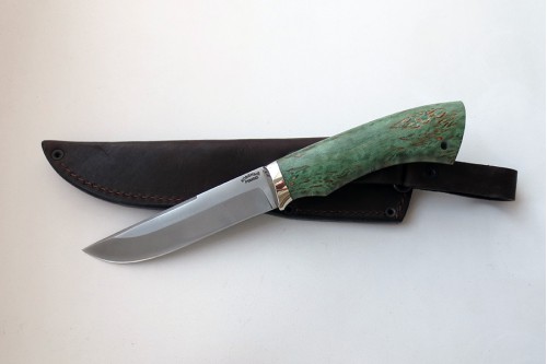 Нож "Луч" (малый) из стали Р6М5К5 (быстрорез) - работа мастерской кузнеца Марушина А.И.